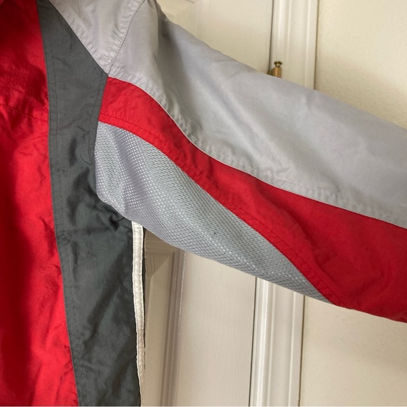 Paramount jacket full zip hooded Red/Gray Women’s Sz M￼ - Picture 10 of 16